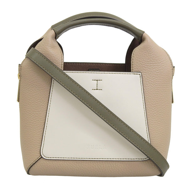 フルラ トートバッグ ハンドバッグ 2WAYショルダーバッグ レディース レザー グレーマルチ FURLA GILDA MINI TOTE WB00583BX10841576S FURLA 母の日　土日祝も毎日発送します