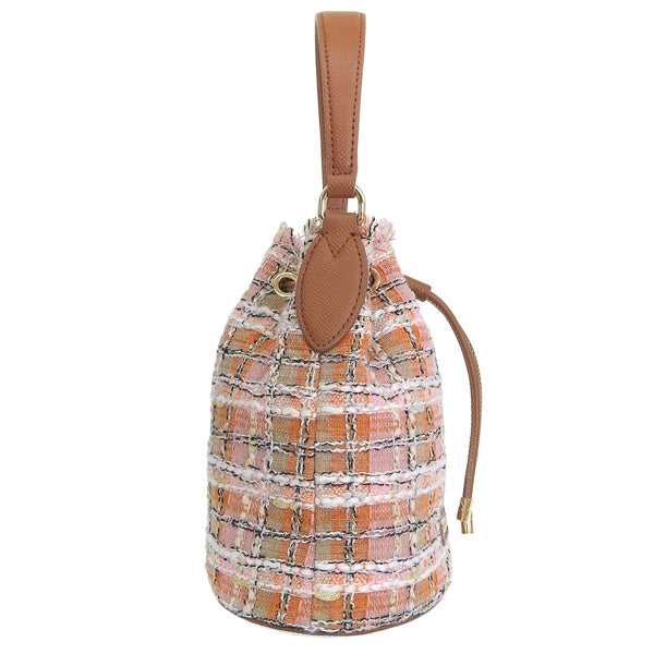 フルラ バッグ レディース 2WAY ショルダーバッグ アウトレット ツイード キャンバス ブラウンマルチ WB00588BX10241512S FURLA 母の日　土日祝も毎日発送します