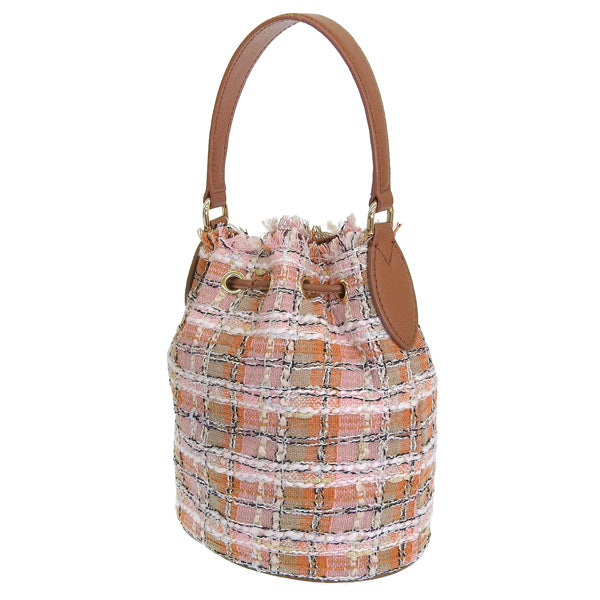 フルラ バッグ レディース 2WAY ショルダーバッグ アウトレット ツイード キャンバス ブラウンマルチ WB00588BX10241512S FURLA 母の日　土日祝も毎日発送します