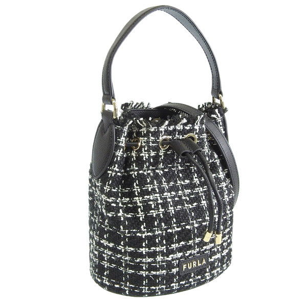 フルラ バッグ レディース 2WAY ショルダーバッグ ハンドバッグ アウトレット ブラックマルチ クリオ CLIO DRAWSTRING MINI WB00588BX1024TNO00 FURLA 母の日　土日祝も毎日発送します