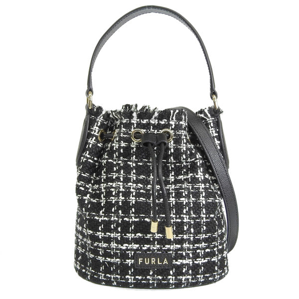 フルラ バッグ レディース 2WAY ショルダーバッグ ハンドバッグ アウトレット ブラックマルチ クリオ CLIO DRAWSTRING MINI WB00588BX1024TNO00 FURLA 母の日　土日祝も毎日発送します