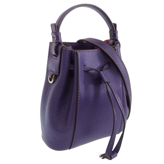 フルラ バッグ レディース 2WAY ショルダーバッグ ハンドバッグ アウトレット レザー パープル ミアステラ  FURLA MIASTELLA-MINI BUCKET BAG WB00592BX00531264S