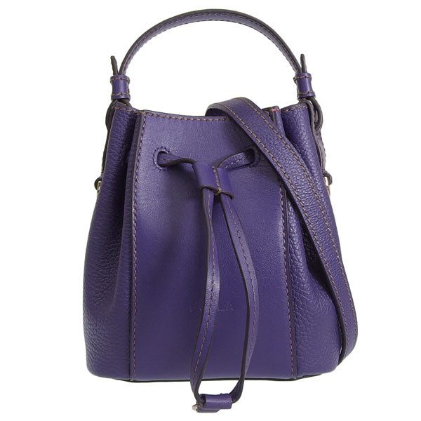 フルラ バッグ レディース 2WAY ショルダーバッグ ハンドバッグ アウトレット レザー パープル ミアステラ  FURLA MIASTELLA-MINI BUCKET BAG WB00592BX00531264S
