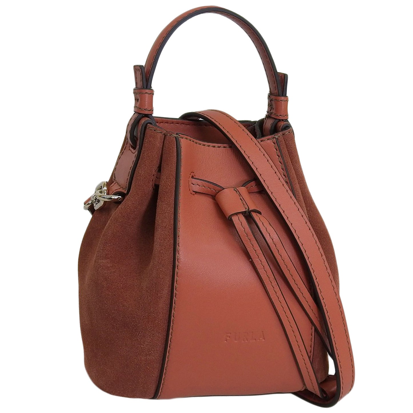 フルラ バッグ レディース 2WAY ショルダーバッグ ハンドバッグ アウトレット オレンジ ミアステラ FURLA MIASTELLA BUCKET MINI BAG WB00592BX0428CL000