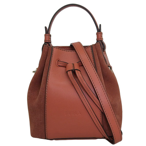 フルラ バッグ レディース 2WAY ショルダーバッグ ハンドバッグ アウトレット オレンジ ミアステラ FURLA MIASTELLA BUCKET MINI BAG WB00592BX0428CL000