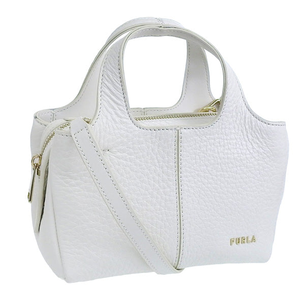 フルラ バッグ レディース ハンドバッグ 2WAY バッグ レザー ホワイト FURLA ELSA MINI TOTE wb00614bx091201b00 FURLA ブランド
