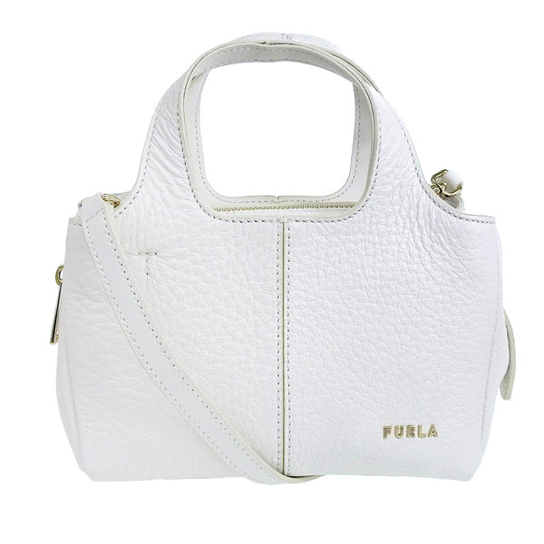 フルラ バッグ レディース ハンドバッグ 2WAY バッグ レザー ホワイト FURLA ELSA MINI TOTE wb00614bx091201b00 FURLA ブランド