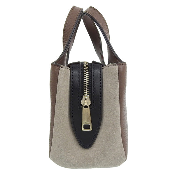 フルラ バッグ レディース ショルダーバッグ 2WAYハンドバッグ レザー スエード ブラウン FURLA ELSA MINI TOTE WB00614BX12131597S FURLA 母の日　土日祝も毎日発送します