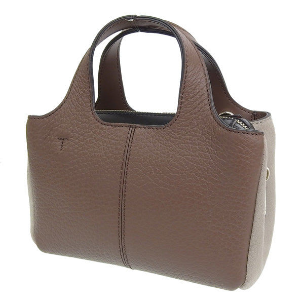 フルラ バッグ レディース ショルダーバッグ 2WAYハンドバッグ レザー スエード ブラウン FURLA ELSA MINI TOTE WB00614BX12131597S FURLA 母の日　土日祝も毎日発送します