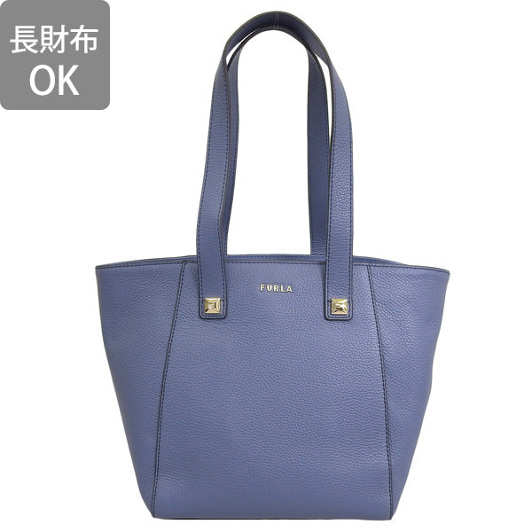 フルラ バッグ レディース トートバッグ アウトレット レザー ブルーデニム AFRODITE S TOTE WB00637BX0929DE000 FURLA 母の日　土日祝も毎日発送します