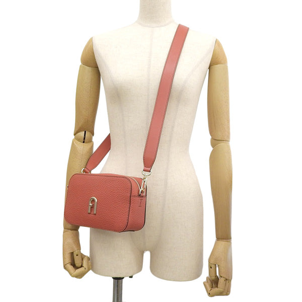 フルラ バッグ レディース ショルダーバッグ アウトレット レザー オレンジ プリムラ FURLA PRIMULA CROSSBODY MINI BAG WB00667BX0613CL000