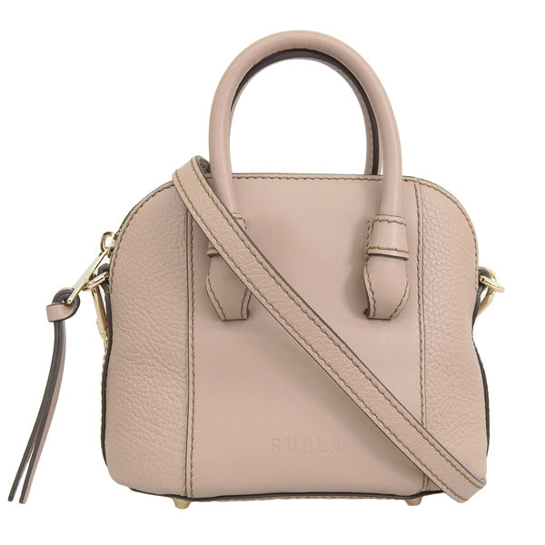 フルラ バッグ レディース ハンドバッグ 2WAYバッグ ショルダーバッグ アウトレット レザー ベージュ FURLA MIASTELLA DOME MINI WB00668BX00531257S FURLA 母の日　土日祝も毎日発送します