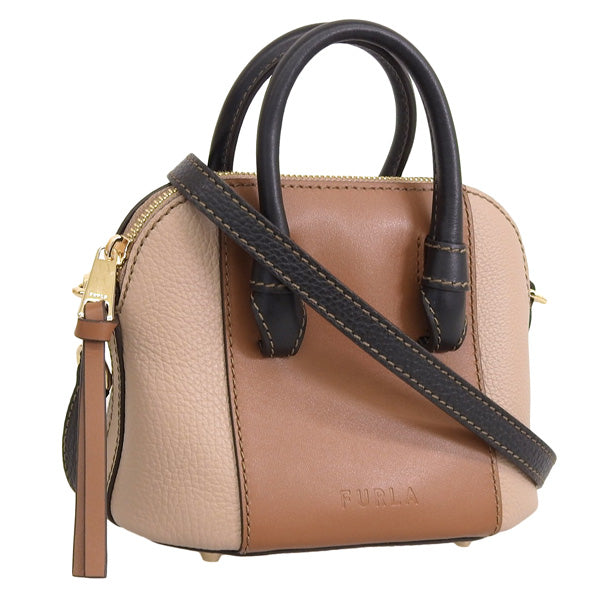 フルラ バッグ レディース ハンドバッグ 2WAY ショルダーバッグ アウトレット レザー ブラウンマルチ FURLA MIASTELLA DOME MINI WB00668BX01811480S FURLA 母の日　土日祝も毎日発送します