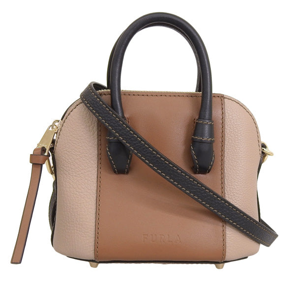 フルラ バッグ レディース ハンドバッグ 2WAY ショルダーバッグ アウトレット レザー ブラウンマルチ FURLA MIASTELLA DOME MINI WB00668BX01811480S FURLA 母の日　土日祝も毎日発送します