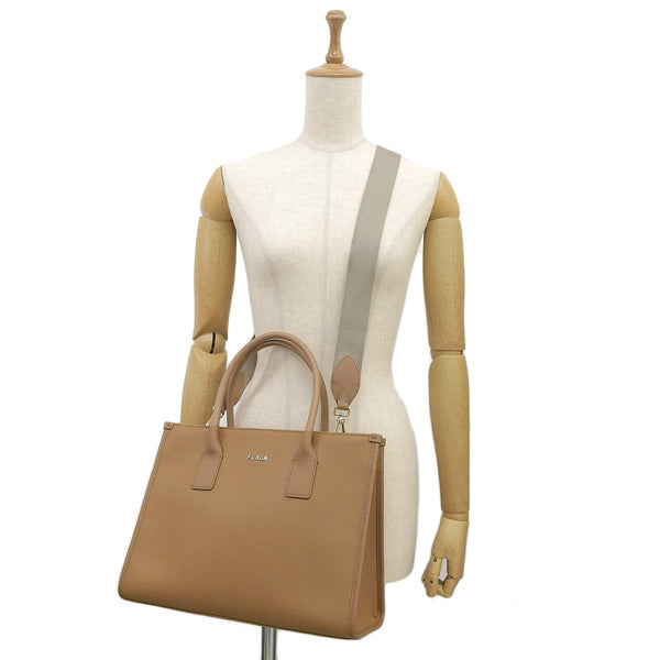フルラ バッグ レディース トートバッグ 2WAYバッグ ショルダーバッグ アウトレット レザー ブラウン AFRODITE L TOTE WB00719BX1415Q2R00 FURLA 母の日　土日祝も毎日発送します