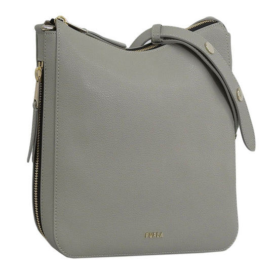 フルラ バッグ レディース ショルダーバッグ アウトレット レザー グレー FURLA SKYE WB00783BX0332M7Y00 FURLA 母の日　土日祝も毎日発送します