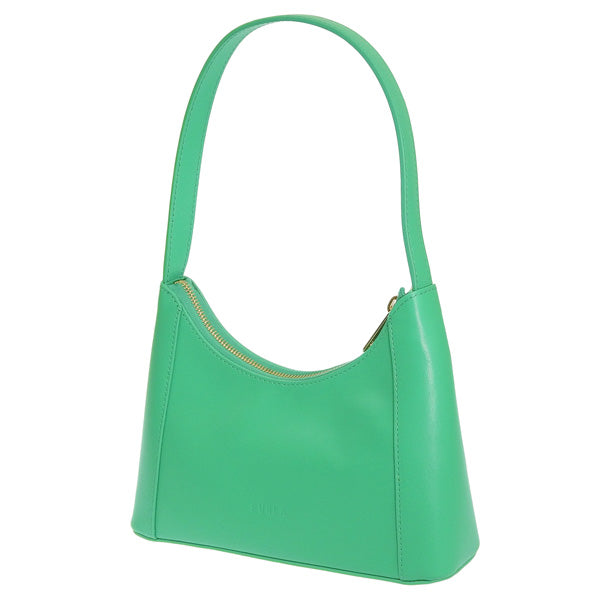 フルラ バッグ レディース ショルダーバッグ ハンドバッグ アウトレット レザー グリーン ディアマンテ ホーボー FURLA DIAMANTE SHOULDER MINI WB00863AX07332001S 母の日　土日祝も毎日発送します