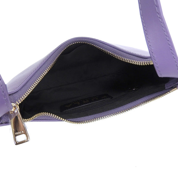 フルラ バッグ レディース ショルダーバッグ レザー パープル FURLA DIAMANTE MINI SHOULDER BAG WB00863AX07332256S FURLA 母の日　土日祝も毎日発送します