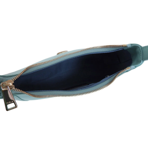 フルラ バッグ レディース ショルダーバッグ レザー グリーン DIAMANTE MINI SHOULDER BAG WB00863AX07332674S FURLA 母の日　土日祝も毎日発送します