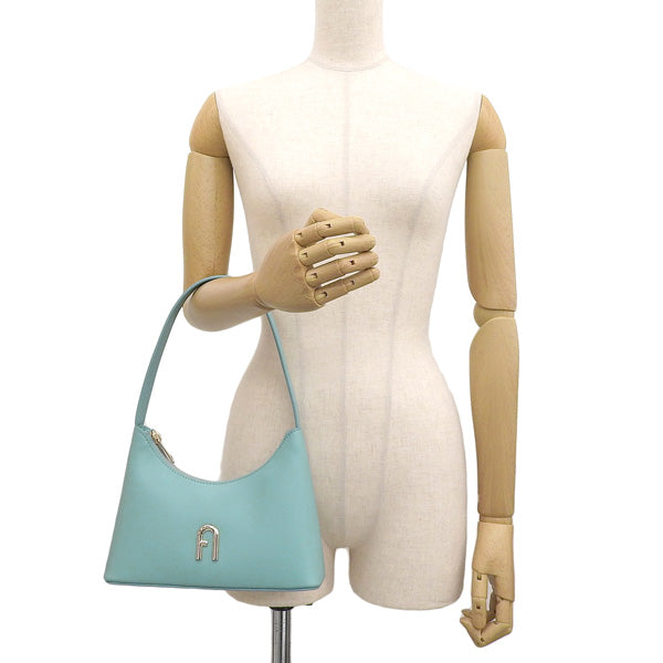 フルラ バッグ レディース ショルダーバッグ レザー グリーン DIAMANTE MINI SHOULDER BAG WB00863AX07332674S FURLA 母の日　土日祝も毎日発送します