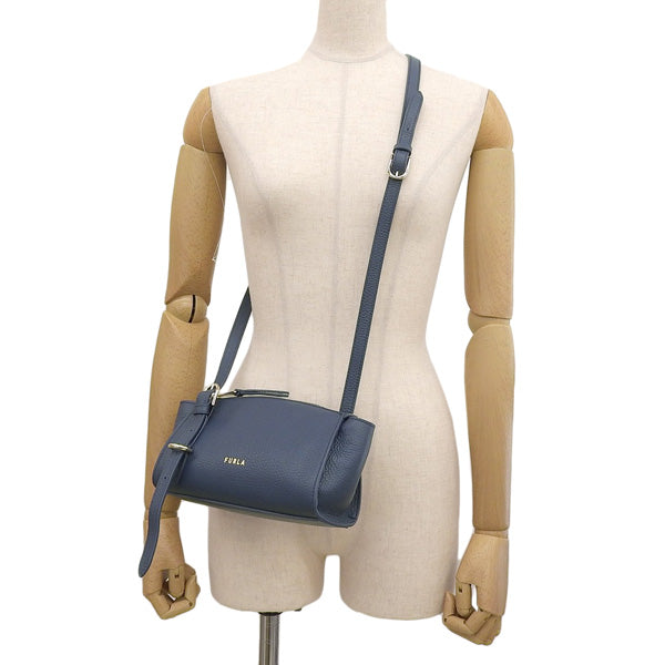 フルラ バッグ レディース ショルダーバッグ アウトレット レザー ブルー ツイスト FURLA TWIST CROSSBODY MINI BAG WB00907HSF0002270S