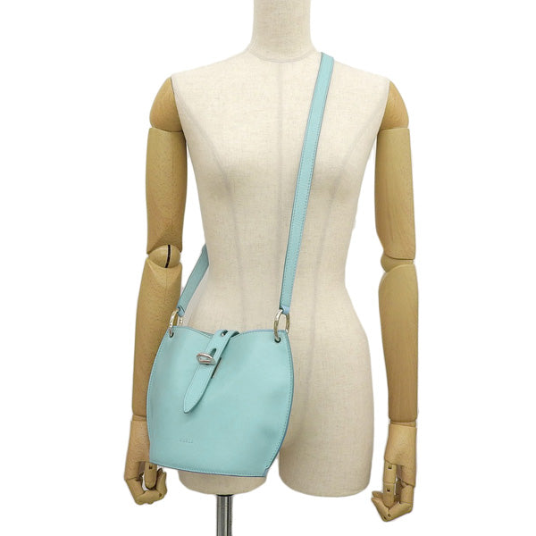 フルラ バッグ レディース ショルダーバッグ アウトレット レザー ブルー ウニカ UNICA FURLA CROSSBODY MINI WB00913BX22192568S 母の日　土日祝も毎日発送します