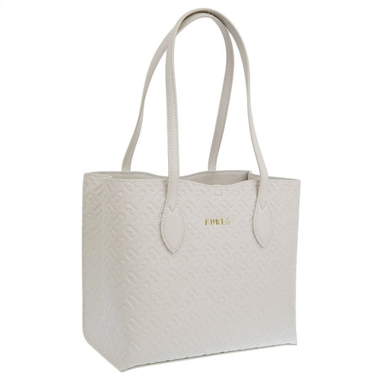 フルラ バッグ レディース トートバッグ アウトレット レザー ライトグレー ERA S TOTE WB00975BX2198GDJ00 FURLA 母の日　土日祝も毎日発送します