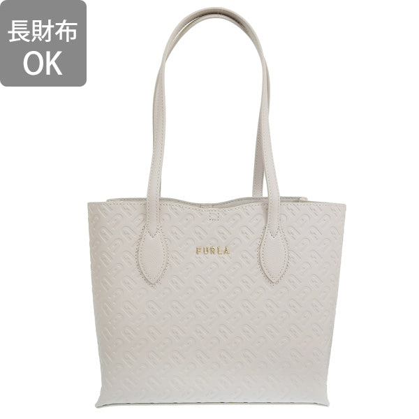 フルラ バッグ レディース トートバッグ アウトレット レザー ライトグレー ERA S TOTE WB00975BX2198GDJ00 FURLA 母の日　土日祝も毎日発送します