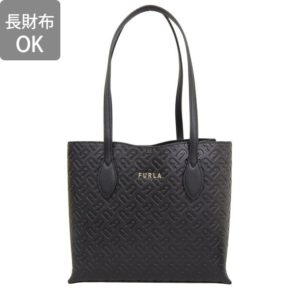 フルラ バッグ レディース トートバッグ アウトレット レザー ブラック ERA S TOTE WB00975BX2198O6000 FURLA 母の日　土日祝も毎日発送します