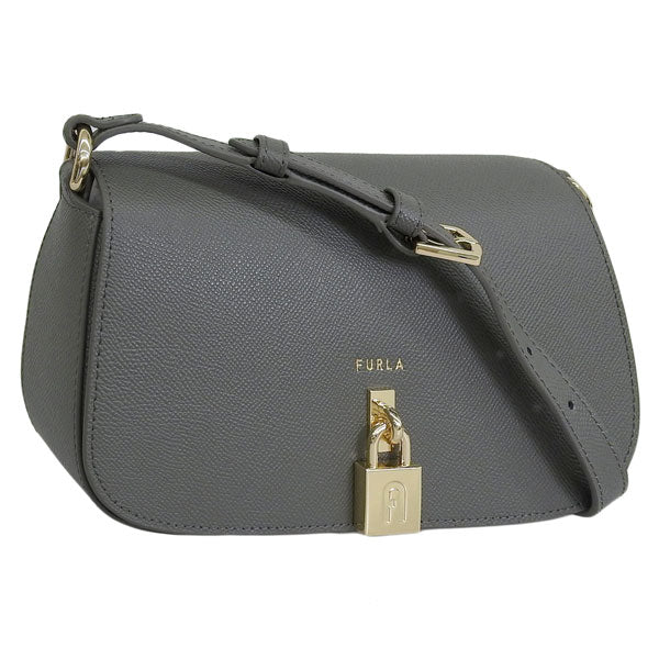 フルラ バッグ レディース ショルダーバッグ アウトレット レザー グレー ARTEMIS CROSSBODY M BAG WB01036BX03062376S FURLA 母の日　土日祝も毎日発送します