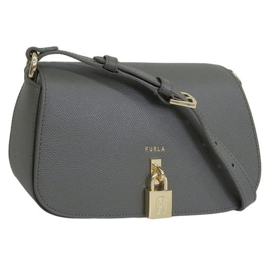 フルラ バッグ レディース ショルダーバッグ アウトレット レザー グレー ARTEMIS CROSSBODY M BAG WB01036BX03062376S FURLA 母の日　土日祝も毎日発送します