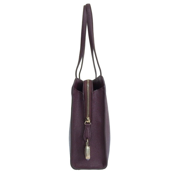フルラ バッグ レディース トートバッグ アウトレット レザー ワイン VITTORIA BUSINESS M TOTE WB01081BX03062367S FURLA 母の日　土日祝も毎日発送します