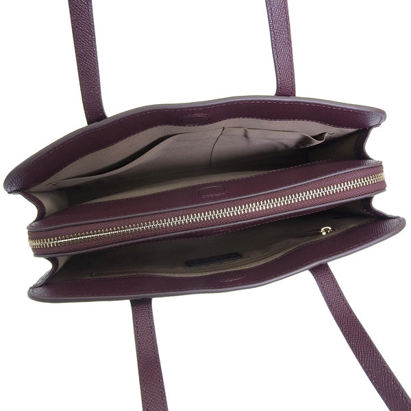 フルラ バッグ レディース トートバッグ アウトレット レザー ワイン VITTORIA BUSINESS M TOTE WB01081BX03062367S FURLA 母の日　土日祝も毎日発送します