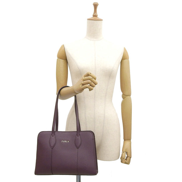 フルラ バッグ レディース トートバッグ アウトレット レザー ワイン VITTORIA BUSINESS M TOTE WB01081BX03062367S FURLA 母の日　土日祝も毎日発送します