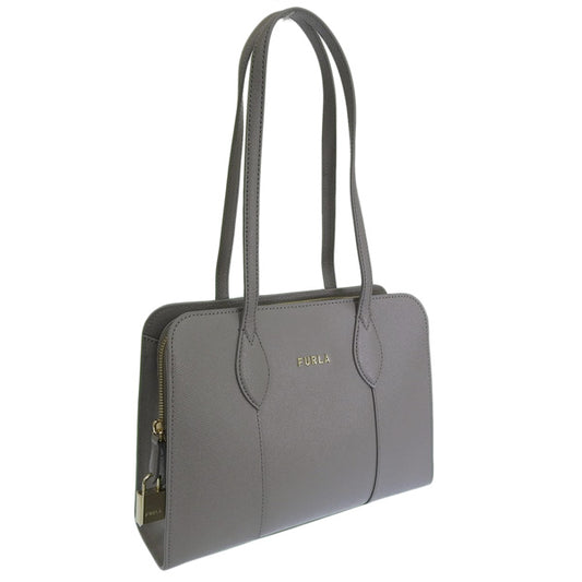 フルラ バッグ レディース トートバッグ アウトレット レザー グレー VITTORIA BUSINESS M TOTE WB01081BX03062375S FURLA 母の日　土日祝も毎日発送します