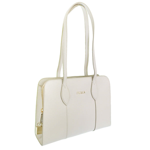 フルラ バッグ レディース トートバッグ アウトレット レザー ライトグレー VITTORIA BUSINESS M TOTE WB01081BX0306GDJ00 FURLA 母の日　土日祝も毎日発送します