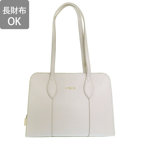 フルラ バッグ レディース トートバッグ アウトレット レザー ライトグレー VITTORIA BUSINESS M TOTE WB01081BX0306GDJ00 FURLA 母の日　土日祝も毎日発送します