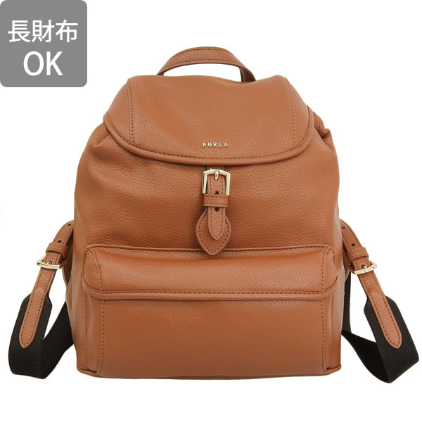 フルラ バッグ レディース リュックサック リュック バックパック アウトレット レザー ブラウン FURLA CLASSIC BACKPACK S WB01261BX281303B00