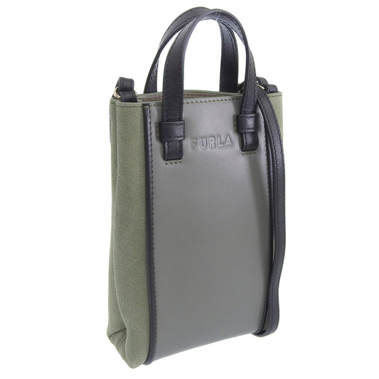 フルラ バッグ レディース ショルダーバッグ アウトレット レザー グリーン ミアステラ FURLA MIASTELLA CROSSBODY MINI BAG WE00289BX04582500S