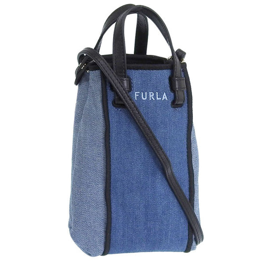 フルラ バッグ レディース ショルダーバッグ アウトレット デニムブルー ミアステラ FURLA MIASTELLA CROSSBODY MINI WE00289BX1661TDE00 母の日　土日祝も毎日発送します