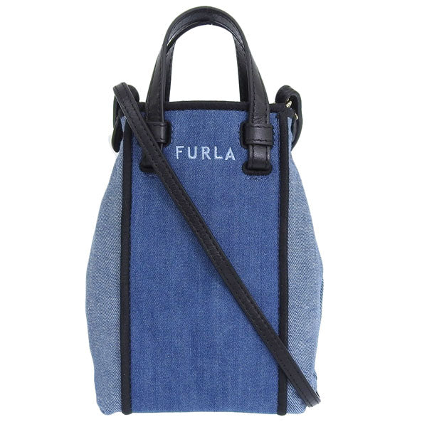 フルラ バッグ レディース ショルダーバッグ アウトレット デニムブルー ミアステラ FURLA MIASTELLA CROSSBODY MINI WE00289BX1661TDE00 母の日　土日祝も毎日発送します