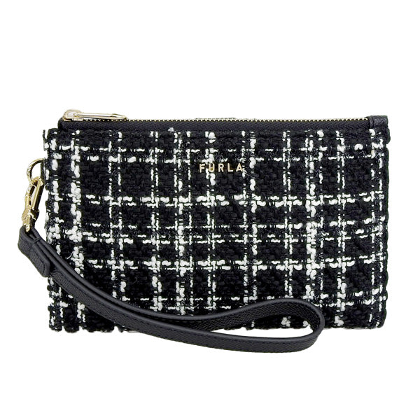 フルラ 財布 レディース 二つ折り財布 アウトレット レザー ブラックマルチ AFRODITE M PHONE WE00346TBO000T0N00 FURLA　 母の日　土日祝も毎日発送します