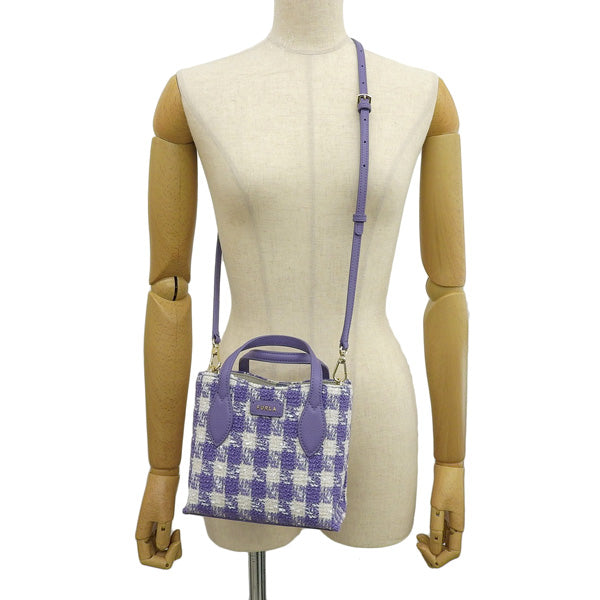 フルラ バッグ レディース 2WAY ショルダーバッグ トートバッグ アウトレット パープル エラ ミニ ERA TOTE MINI BAG WE00398BX22052424S FURLA 母の日　土日祝も毎日発送します