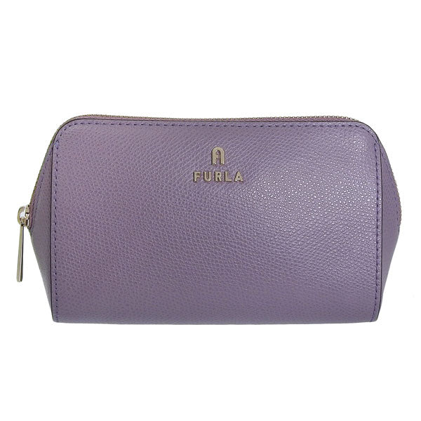 フルラ コスメポーチ 化粧ポーチ レディース アウトレット レザー パープル カメリア FURLA CAMELIA WE00449ARE0002493S