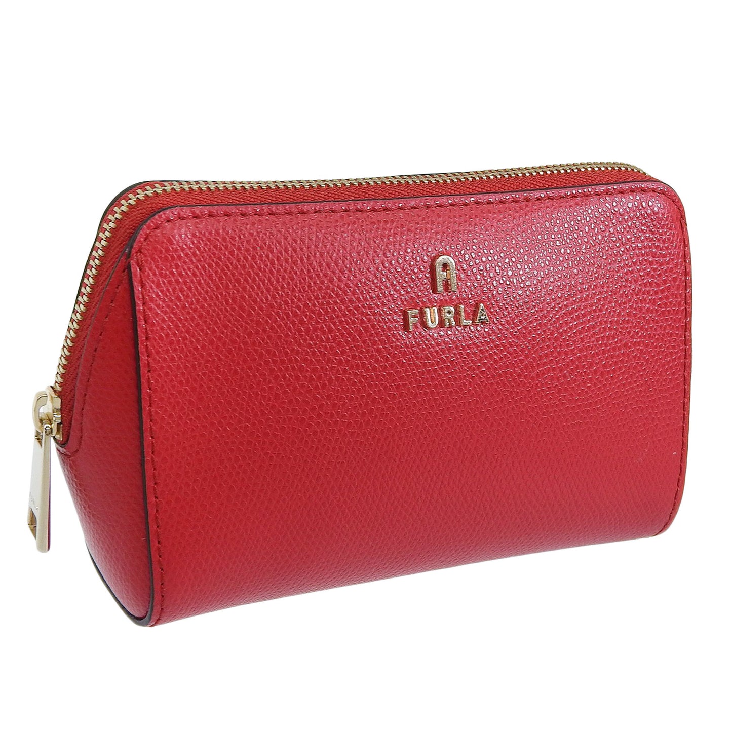 フルラ コスメポーチ 化粧ポーチ レディース アウトレット レザー レッド カメリア FURLA CAMELIA WE00449ARE0002673S
