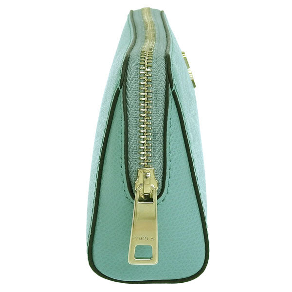 フルラ コスメポーチ 化粧ポーチ レディース レザー ブルー カメリア CAMELIA M COSMETIC CASE WE00449ARE0002674S FURLA