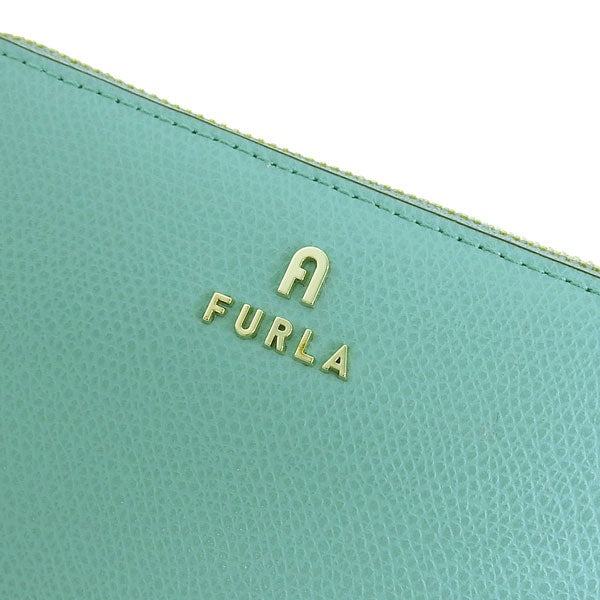 フルラ コスメポーチ 化粧ポーチ レディース レザー ブルー カメリア CAMELIA M COSMETIC CASE WE00449ARE0002674S FURLA
