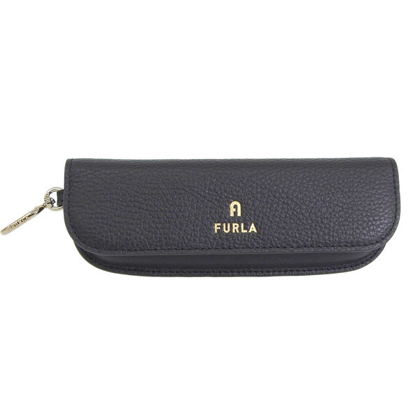 フルラ ペンケース 筆箱 レディース アウトレット レザー ブラック カメリア FURLA CAMELIA PEN CASE S WE00508HSF000O6000