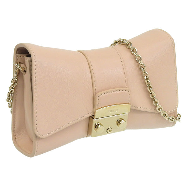 フルラ バッグ レディース チェーン ショルダーバッグ アウトレット レザー ベージュ メトロポリス METROPOLIS CROSSBODY MINI WE00527BX1709B4L00 FURLA 母の日　土日祝も毎日発送します