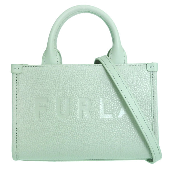 フルラ バッグ レディース ショルダーバッグ トートバッグ 2WAY アウトレット マイクロバッグ 小さめ ミニ コンパクト レザー グリーン NIOBE-TOTE MICRO BAG WE00536BX0929FEL00 FURLA